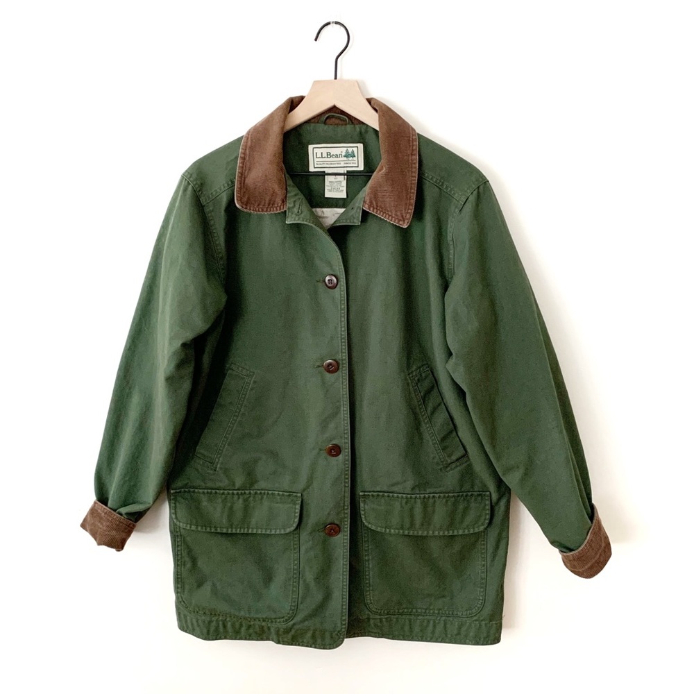 LLBean | Khaki Green Adirondack Barn Coat